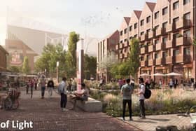 CGI images of how new residential community could look in Sheepfolds area of Sunderland Credit: Sunderland City Council / Siglion