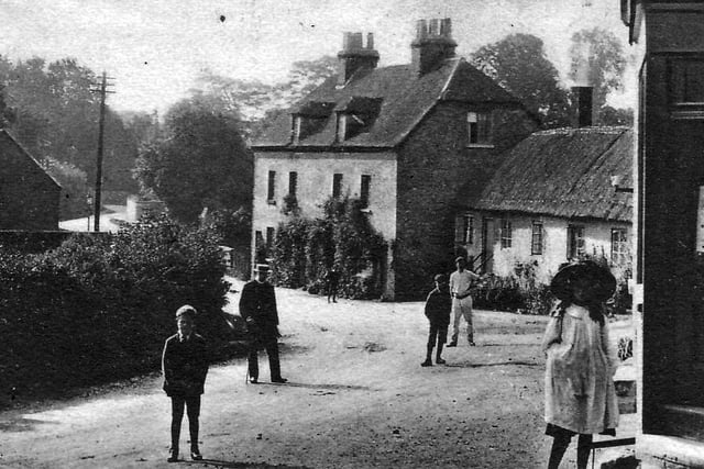 A nice scene of Bedhampton in 1912