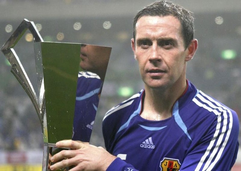 Then of Everton, captain for the competition Weir joined Walter Smith at Rangers playing into his forties. After a spell in charge of Sheffield United became assistant manager to Mark Warburton at Brentford and Rangers. Now in loans manager at Brighton where his son plays. (Photo by Koichi Kamoshida/Getty Images)