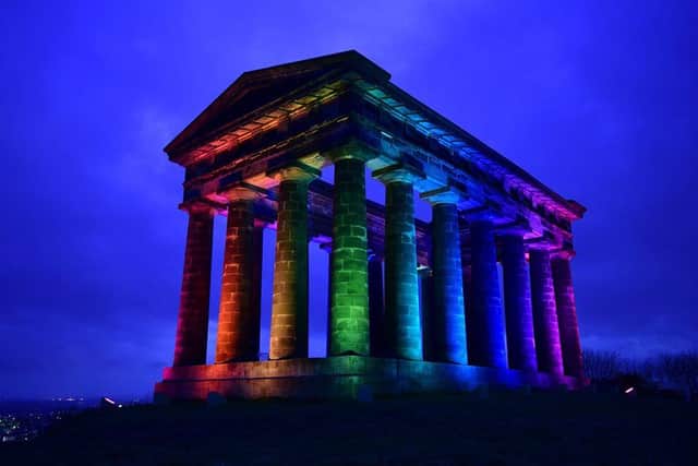 Landmarks across Sunderland are set to be lit up in the colours of the rainbow flag to mark the beginning of national Pride Month. Photo: North News.