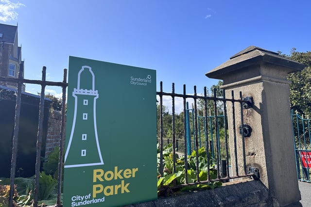 New welcome signs were installed at every park entrance in the city this year, including Roker Park. This year Roker won the Green Flag award again, alongside four other parks around the city.