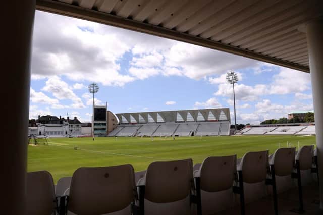 General view of Trent Bridge, the home of Nottinghamshire CCC. (Photo by Laurence Griffiths/Getty Images)