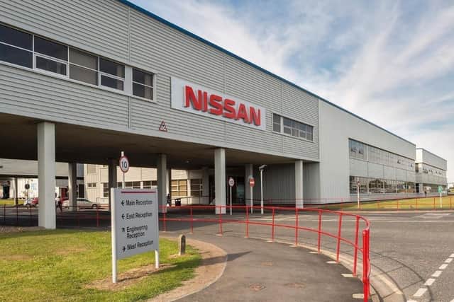 Nissan is suspending one line at its Sunderland plant tomorrow