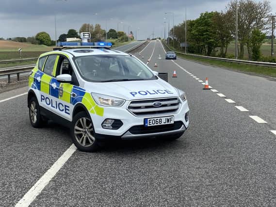 Cleveland Police closed off the A19 following the collision