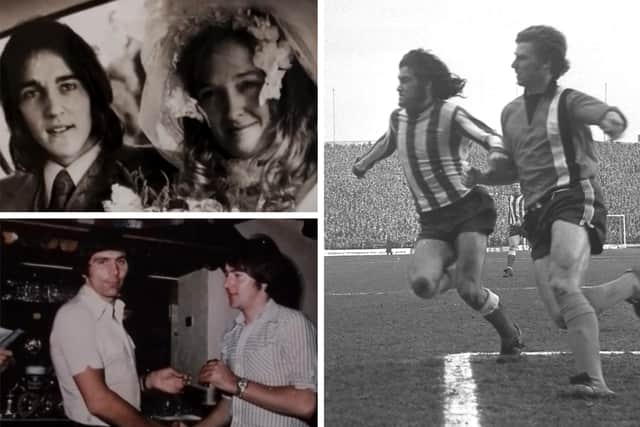 Ronnie Collings has shared his memories of 1973 - the year he married.