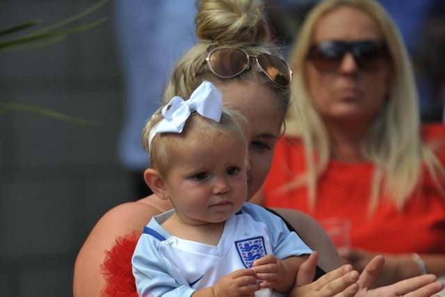 Never too young to follow England.