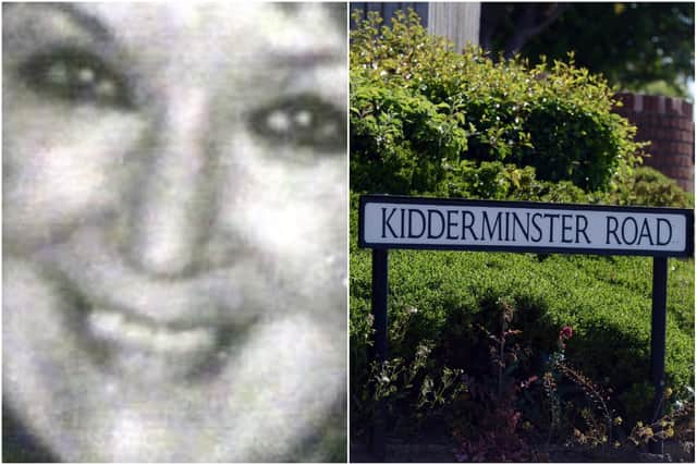 Julie Perigo, left, was murdered at her home in Kidderminster Road, Sunderland, in 1986.