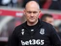 STOKE ON TRENT, ENGLAND - MARCH 18: Alex Neil manager of Stoke during the Sky Bet Championship between Stoke City and Norwich City at Bet365 Stadium on March 18, 2023 in Stoke on Trent, England. (Photo by Nathan Stirk/Getty Images)