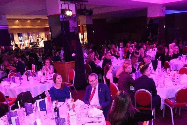 The audience at last year's business awards.