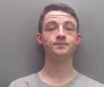 Jacob Grant Chambers has been jailed for four years for attempted robbery and burglary.