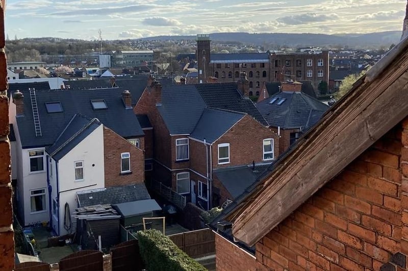 The property enjoys outstanding views across Chesterfield and beyond.