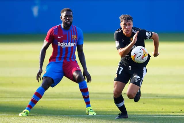 Newcastle United have reportedly been 'offered' Barcelona's Samuel Umtiti (Photo by Eric Alonso/Getty Images)