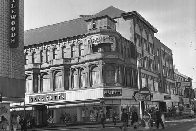 Blacketts, pictured in May 1972. Was it one of your favourites for Christmas shopping and that all-important visit to Mr Claus?