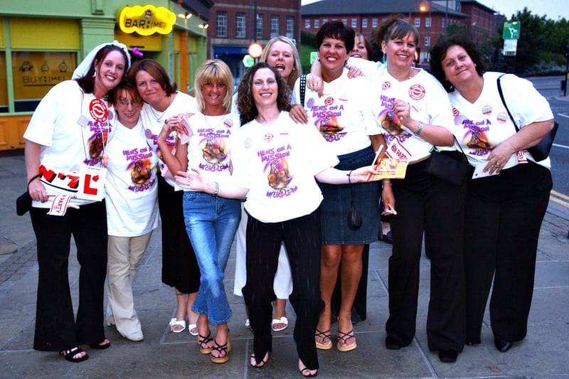 A hen party in May 2003. Are you pictured?