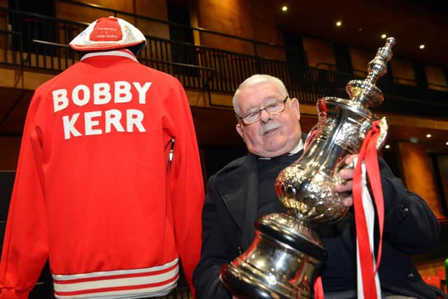 SAFC legend, and 1973 FA Cup final captain, Bobby Kerr.