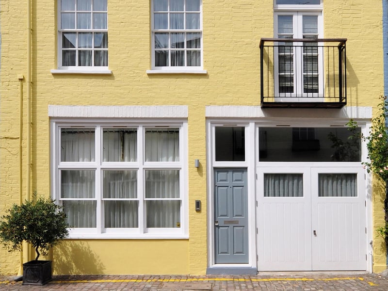 The colour of the eternal sun, yellow houses beam across a street and spread a little bit of happiness. This warmth and energy are really attractive to some, but can feel like too much and create feelings of instability to others.