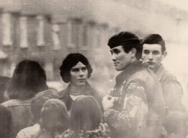 Sunderland soldier Captain Robert Nairac, second right, on patrol in Ulster during the 1970s.