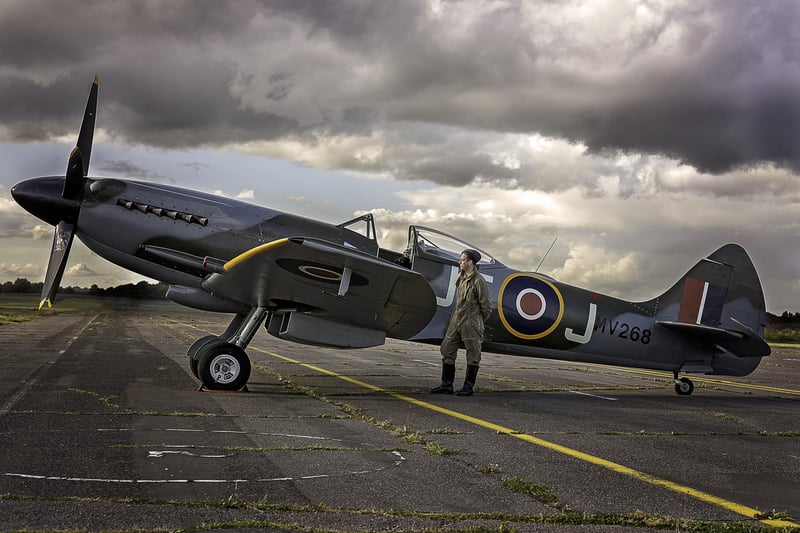 Spitfire at the Daedalus D-Day 75 event in 2019.
Picture: Don James