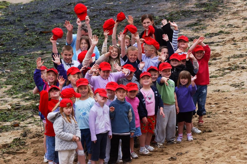 The sea mist, the smell of the shoreline. It's a wonderful aroma on the Headland where these children were pictured in 2004.