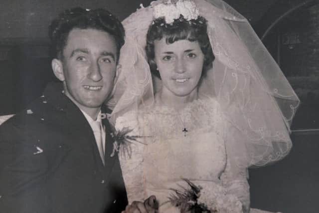 Mary and Ernie May married on September 8, 1962.