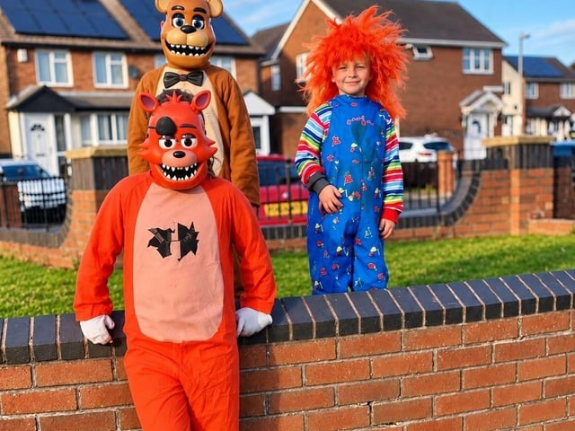Emma Martin sent us this photo of Freddie, Chucky and Foxy.