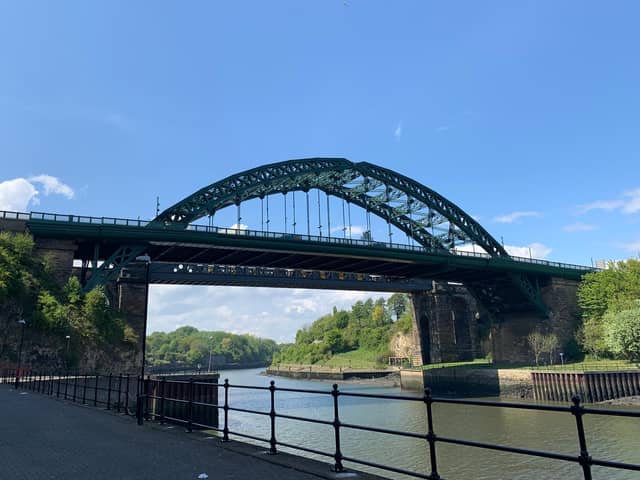 There are reports that the Wearmouth Bridge northbound has been closed "due to an incident".