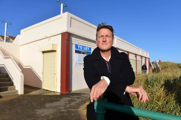 Michael Wilson is angry after his redevelopment plans for Seaburn's Bay Shelter were rejected by Sunderland City Council.