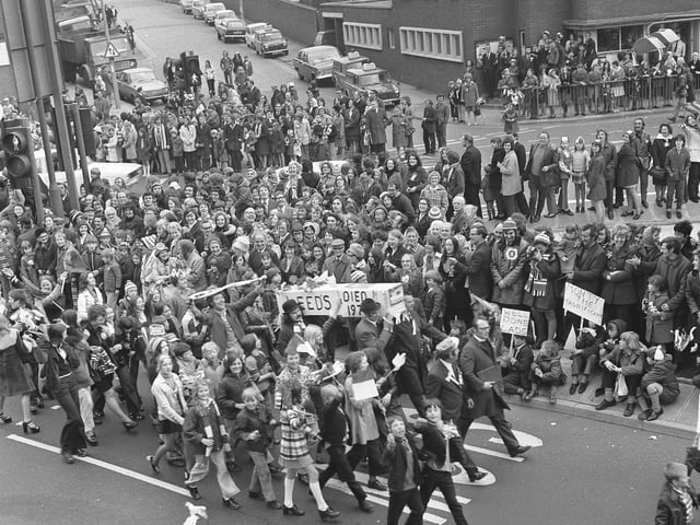 The Cup Final homecoming at The Wheafsheaf.
