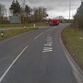 An overturned lorry has caused the closure of the southbound A1 slip road. Photo: Google Maps.