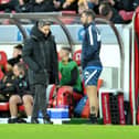 Lee Johnson watches on as Sunderland are beaten by Mansfield Town