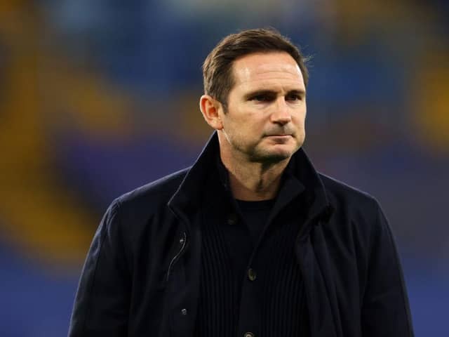Former Chelsea manager Frank Lampard. (Photo by Richard Heathcote/Getty Images)