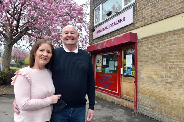Val and Les Davison are leaving their Barmston shop after 34 years.