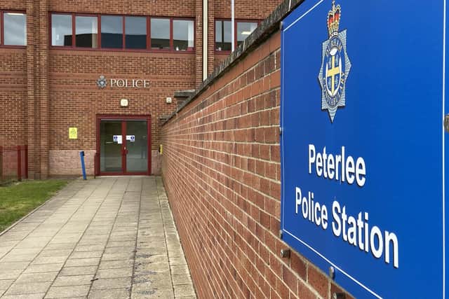 The incident happened at Peterlee Police Station. Picture by FRANK REID