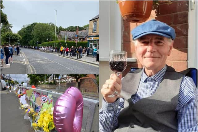 Residents have raised thousands in memory of Alan Pyle, who passed away earlier this month.