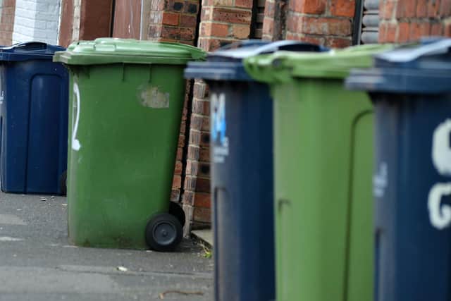 Phillip Scorfield, 31, appeared in court over the neighbourly dispute about his bin.