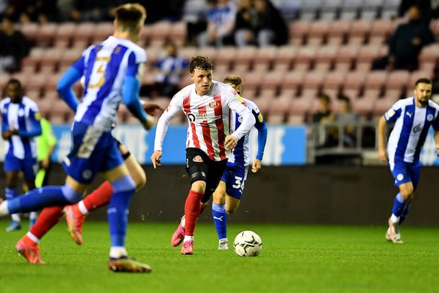 Sunderland fans got a glimpse of Broadhead's talents in the win over Cheltenham Town and the Everton loanee is valued up to £45k in the new Football Manager game. Picture by FRANK REID