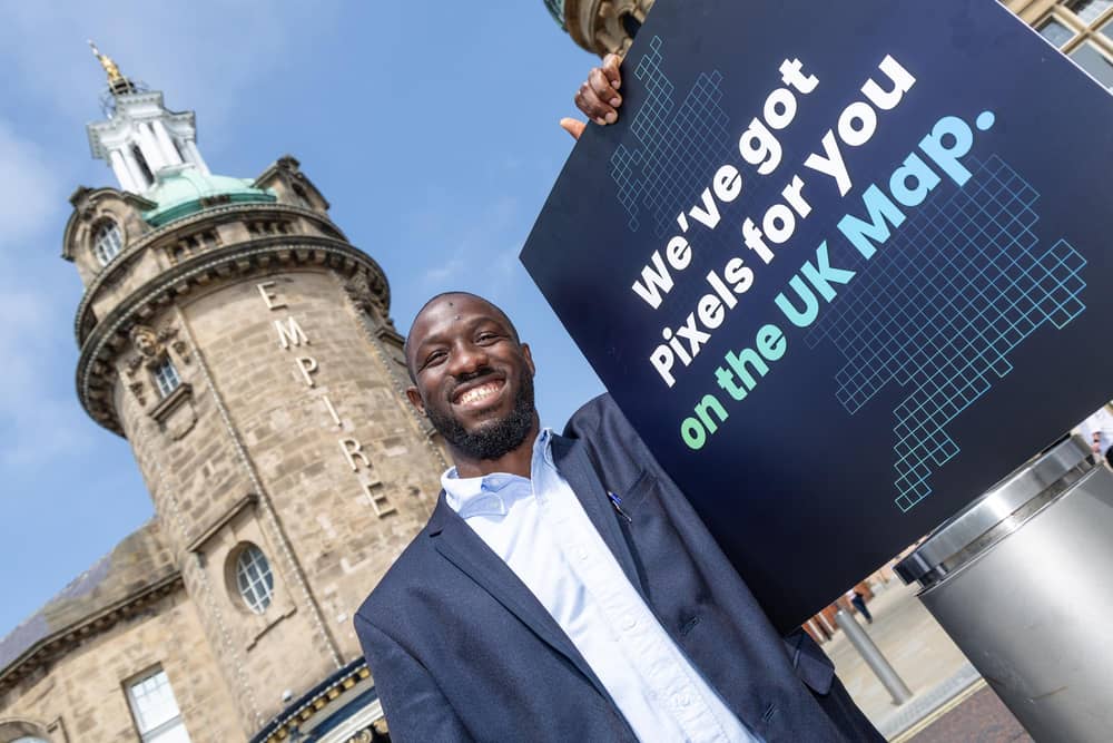 Michael Okare Shaba is the founder of Poundswise. Photo credit Steve Brock.