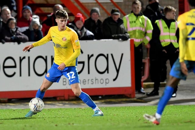 The 20-year-old full-back joined Sunderland from Northern Irish side Linfield FC in January when he signed a long-term contract.