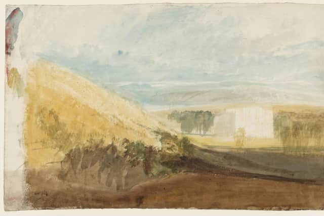 Turner's watercolour of Hylton Castle