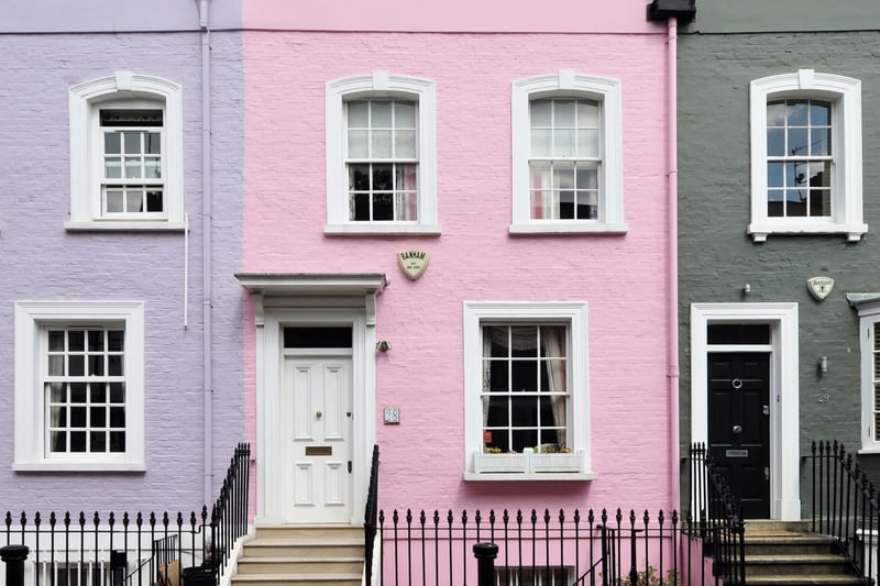 Pink is a statement colour that suggests a level of playfulness, compassion and softness that can be appealing, while at the same time not giving the feeling of homeliness and maturity that can come with home ownership.