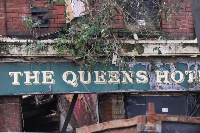 The building had been allowed to fall into dereliction since the pub closed in 1997