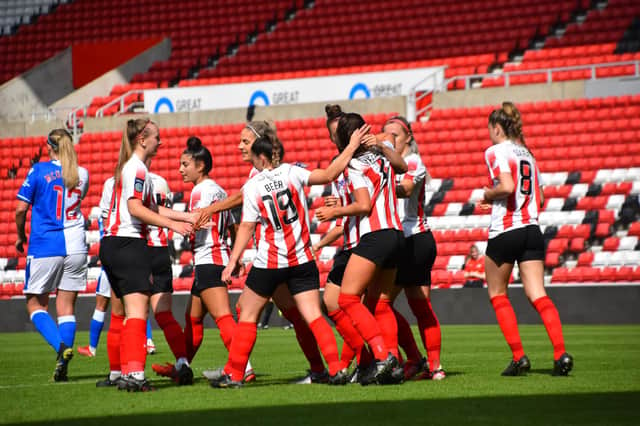 Sunderland Ladies won 2-0. Picture by Chris Fryatt.