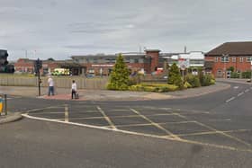 Tracie Ann Steadman was being treated in the James Cook University Hospital when she died. Image copyright Google Maps.