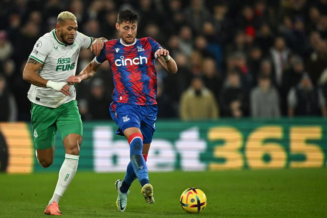 Joel Ward, 33, is currently at Crystal Palace in the Premier League but will currently see his contract expire during the summer of 2023 unless an extension can be agreed.