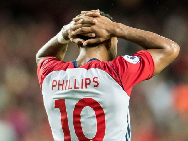 Phillips picked up a hamstring injury in the game against Leicester and is set to be sidelined for the Sunderland fixture.