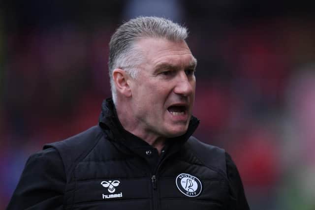 Bristol City manager Nigel Pearson also has a few injury headaches to contend with. (Photo by Alex Burstow/Getty Images)