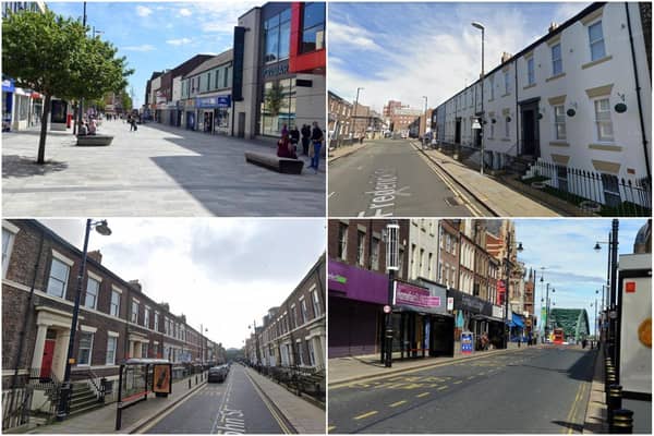 These are the top five most expensive streets within the SR1 postcode area, calculated by average property price.