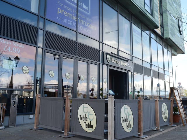 The Barley Twist bar and restaurant, at Doncaster's Premier Inn.