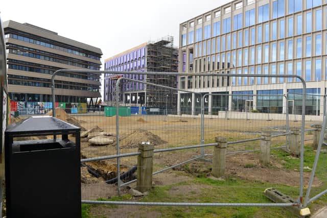 Riverside Sunderland waste land next to the City Hall is to be developed.