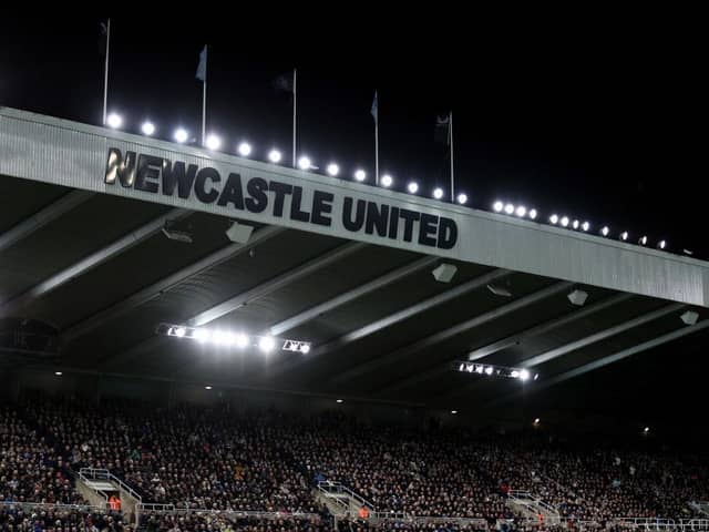 A general view inside the stadium during the Premier League match between Newcastle United and Everton FC at St. James Park on October 19, 2022 in Newcastle upon Tyne, England. (Photo by George Wood/Getty Images)